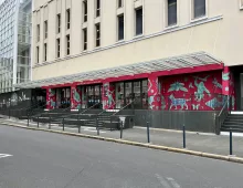Habillage de la Façade du MOBE à Orléans