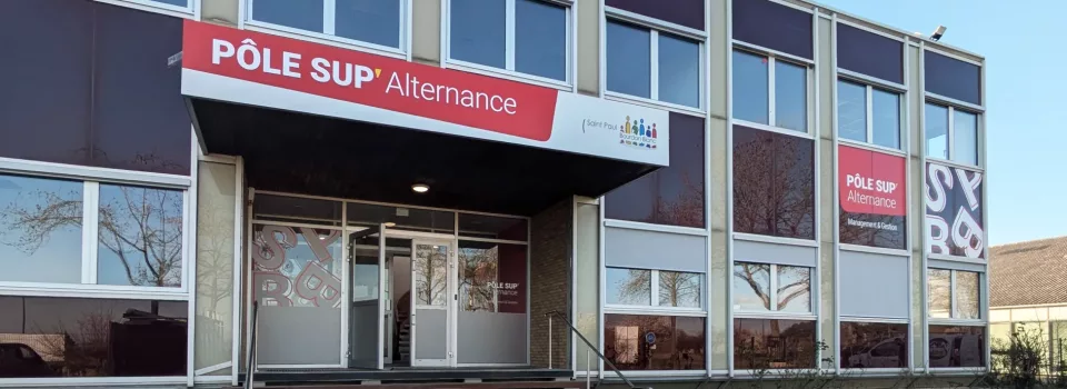 Enseigne et Signalétique Pôle Sup' SPBB